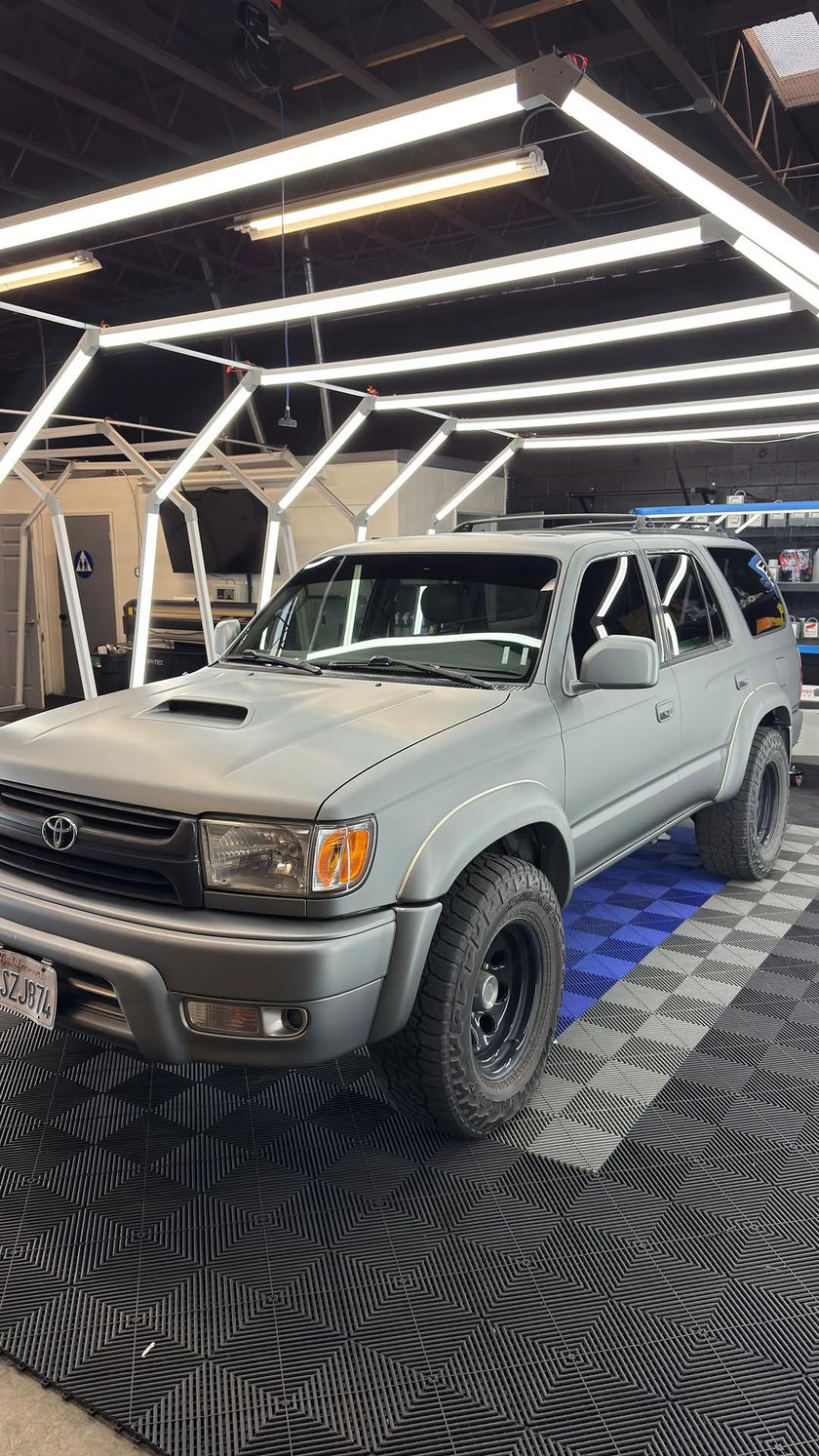 Toyota 4Runner — Matte Anthracite Metallic full wrap — The Tint Kings, Santa Maria